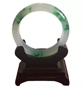 Nuovo elegante braccialetto di giada donna cinese orientale giapponese fortunata donna in scatola regalo - Foto 1 di 1