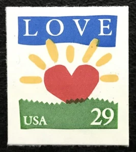 1994 Scott #2813, 29¢, LOVE & SUNRISE - Booklet Single - Mint NH - - Picture 1 of 1