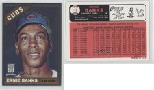 2001 Topps Chrome Through the Years Reprints Ernie Banks #13 HOF