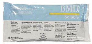 Solu-Tracin 200 Konzentriertes BMD Lösliches Pulver 5151 für Geflügel und Schweine - Bild 1 von 1