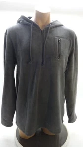 Suéter con capucha primavera otoño para hombre 1/4 con cremallera - Imagen 1 de 4