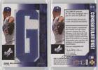 2008 Sp Authentic By The Letter /50 Chad Billingsley #Bl-Cb.G50 Auto