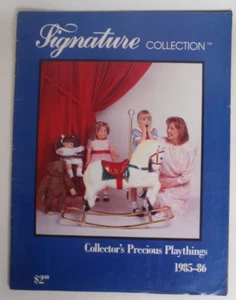 Signature Collection - Collector's Precious Playthings 1985-86 Vintage Catalog - Imagen 1 de 4