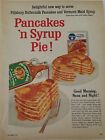 1948 Pillsbury pancake mix Vermont made maple syrup vintage ad