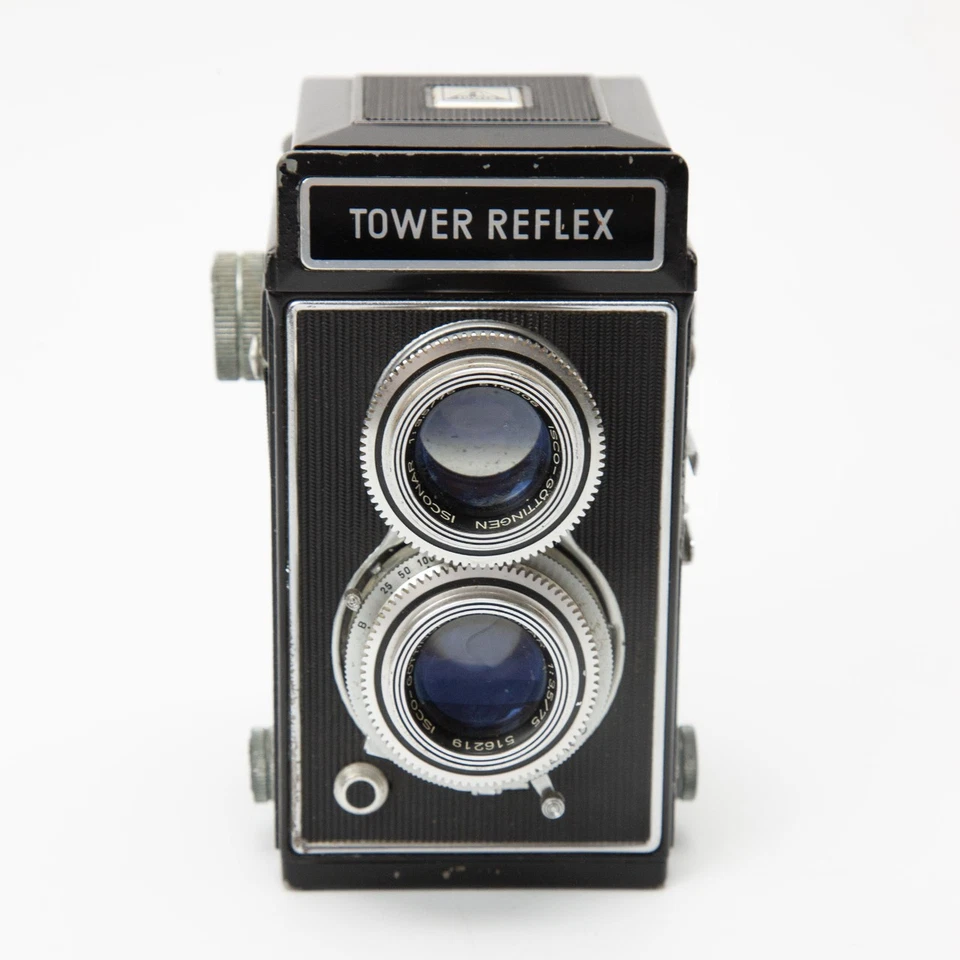 Vintage Tower Reflex TLR Twin Lens Reflex 120 Camera f/3.5 - Изображение 1 из 4