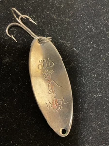 VTG Little Cleo Wigl Lure Nude Cleopatra Spoon FISHING A2 - Picture 1 of 6