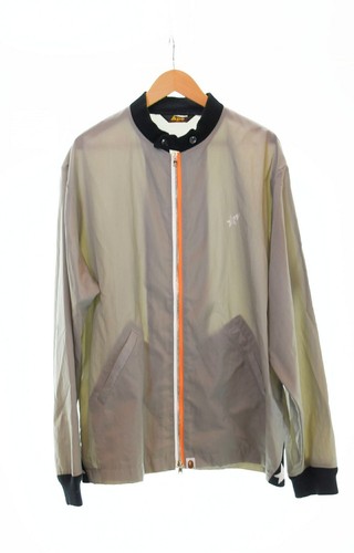 A BATHING APE (BAPE) Giacca nylon A Bathing Ape stampa stelle kaki Ll taglia 103Mt 1102