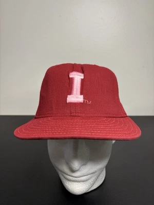 Gorra ajustada vintage de la Universidad de Indiana con logotipo talla 7 3/8 New Era 5950 Foto 1 de 4