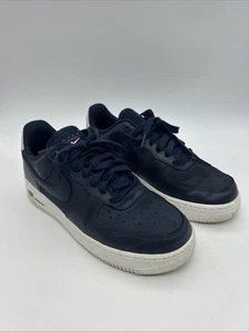 Nike Air Force 1 Low Premium Obsidian Navy Sneakers UK5 US7.5 EUR 38.5 Heritage - Foto 1 di 14