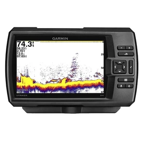 Garmin STRIKER 7dv 010-01553-00 7" ClearVü Sonar CHIRP FishFinder Chartplotter - Picture 1 of 6