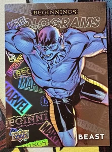 Marvel Beginnings Volume 2 Series 2 Hologram Beast H-59 SSP - Picture 1 of 8
