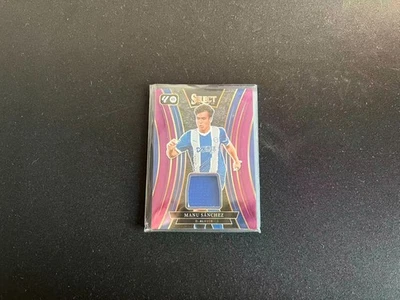 2024-25 Panini Select La Liga Select Memorabilia Purple #17 Manu Sanchez 41/49 - Image 1 of 2