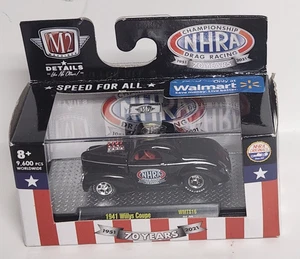 M2 Machines NHRA 1941 Willys Coupe Diecast Car Speed For All - Picture 1 of 6
