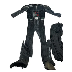 Star Wars Darth Vader Boys Costume Size M Halloween Cosplay Dress Up Outfit - Picture 1 of 5