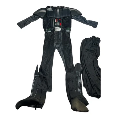 Star Wars Darth Vader Boys Costume Size M Halloween Cosplay Dress Up Outfit - Image 1 of 4