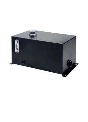 Field Tuff 10 Gallon 14 Gauge Welded Steel Hydraulic Fluid Reservoir Tank wit... - Image 1 of 4