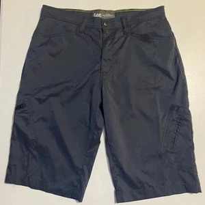 Lee Big Boy’s Shorts Size 20 Husky Adjustable Waist Comfy Zip Pocket Casual Blue - Picture 1 of 10