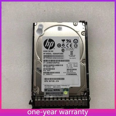 HPE 652583-B21 653957-001 600GB 10K 2.5" SAS 6G SC ENT Hard Drive HDD - Image 1 of 4