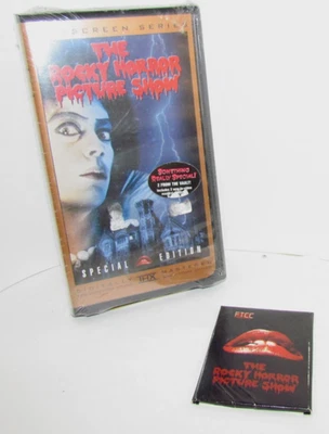 The Rocky Horror Picture Show Special Edition widescreen VHS sealed W/Cards - Image 1 of 4