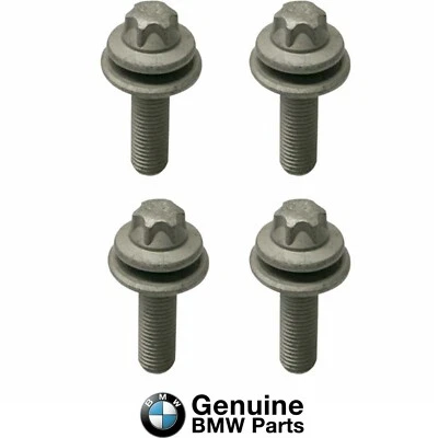 4 - Front or Rear Caliper Mounting Bolts Select 2007-21 BMW i3 i3s i8 X5 X6 OEM - Image 1 of 4