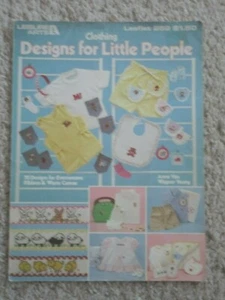 Leisure Arts 259 Clothing Designs for Little People Cross Stitch - Picture 1 of 1