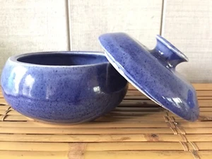 Studiokeramik handgeworfene Schale klein für Kasserolle Tapas 6" x 4" - Bild 1 von 5