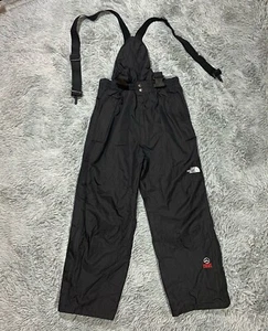 The North Face Mens Black Gore-Tex Ski Snow Pants Bib Size Small *Broken Clips - Picture 1 of 7