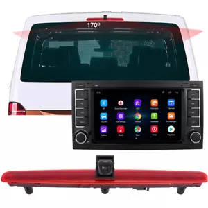 7"Autoradio Navigation GPS+Rückfahrkamera für Touareg Transporter T5 Multivan HD - Bild 1 von 12