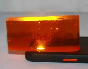 Natural Cambodian Orange Zircon Gemstone Rough 1213.00 Ct/94mm Certified SP613