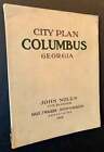City Planner John Nolen / City Plan Columbus Georgia 1st Edition 1926