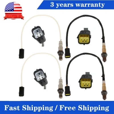 4PCS Up&Downstream O2 Oxygen Sensor For 2011 2012 2013 Infiniti M56 QX56 5.6L V8 Foto 1 de 4