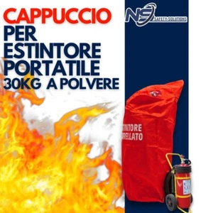CAPPUCCIO COPRI ESTINTORE COPERTA 30 KG/LT PROTEZIONE DA ESTERNO RAGGI SOLARI - Foto 1 di 1