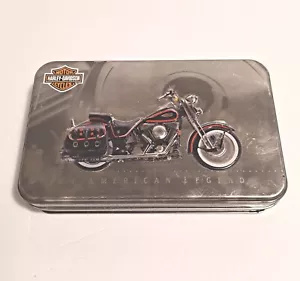 Harley Davidson Collector's Tin 1998 Set Of 2 New Sealed Playing Cards - Picture 1 of 5