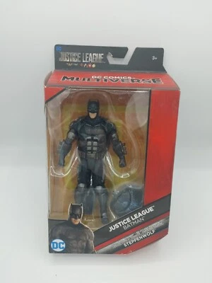 Figura Batman Liga de la Justicia Mattel DC Multiverso (2017) Steppenwolf BAF Nueva  Foto 1 de 2
