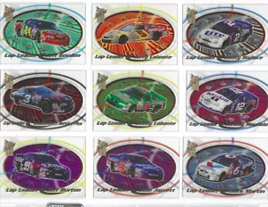 1998 VIP LAP LEADER ACETATO - Juego completo de 9 tarjetas - ¡Directo de los paquetes a las páginas! - Imagen 1 de 1