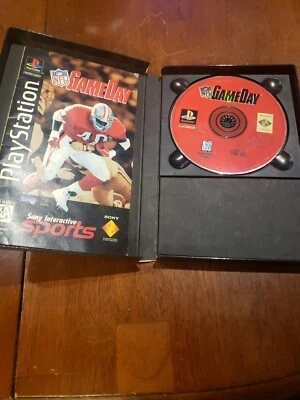 NFL GameDay(PlayStation,1995)长盒PS1 CIB完整带手动测试 — 第 1/4 张图片