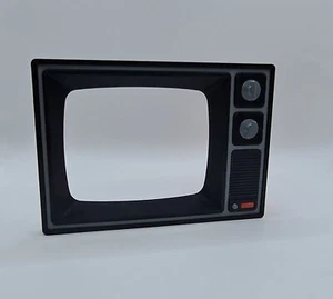 Retro TV Picture Photo Frame Magnetized Refrigerator Magnet - Picture 1 of 1