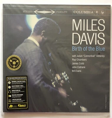 Analogue Black Vinyl Reissue Miles Davis Birth Of The Blue Sealed 198028166218 - Image 1 of 4