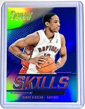 Demar Derozan BLUE PRIZM /49 2013-14 Panini Select SKILLS SSP Insert RAPTORS🌟