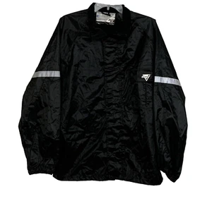 Chaqueta de ciclismo talla mediana para hombre negra impermeable a prueba de viento Weatherpro Z1 - Imagen 1 de 10