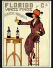 Advert Photo 2 Florido Vinos Finos Sherry Drinks Advert 1910S