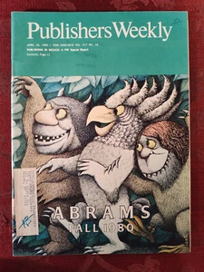 Rare PUBLISHERS WEEKLY Book Magazine April 25 1980 Senator William Proxmire - Picture 1 of 1
