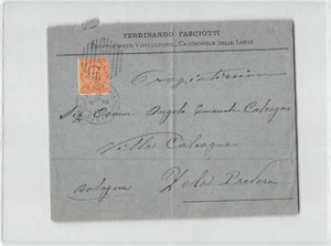 15624 FASCIOTTI VINICULTORE VINI CASTAGNOLE DELLE LANZE X ZOLA PREDOSA - 1889 - Picture 1 of 2