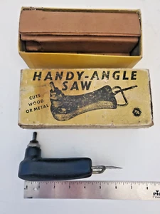 Vintage Keesling handliche Winkelsäge mit Box, Inbusschlüssel, 6 Klingen & Schmiermittel - Bild 1 von 11