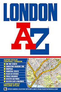 London Street Atlas (paperback) (A-Z Street Atlas), Geographers A-Z Map Company,