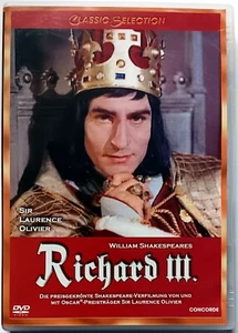 Richard III. (1955) DVD, Sir Laurence Olivier, Sir Ralph Richardson, gebraucht - Bild 1 von 2
