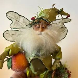 Mark Roberts Style Elf, Peach, Fairy, Lime Green, Spring Basket - Picture 1 of 10