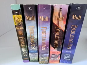 Brandon Mull Fablehaven Paperback Books 1-5 set 2014 Aladdin Books - Picture 1 of 7