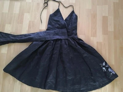 Schönes Desigual Kleid Gr. S / 36 schwarz Ballkleid Fest Party Cocktail ABI - Bild 1 von 4