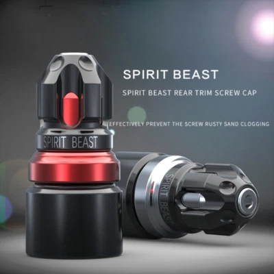 New CNC Motorcycle Rear Flat Fork Cover Protection Clockwise M8 Screws - Image 1 of 4